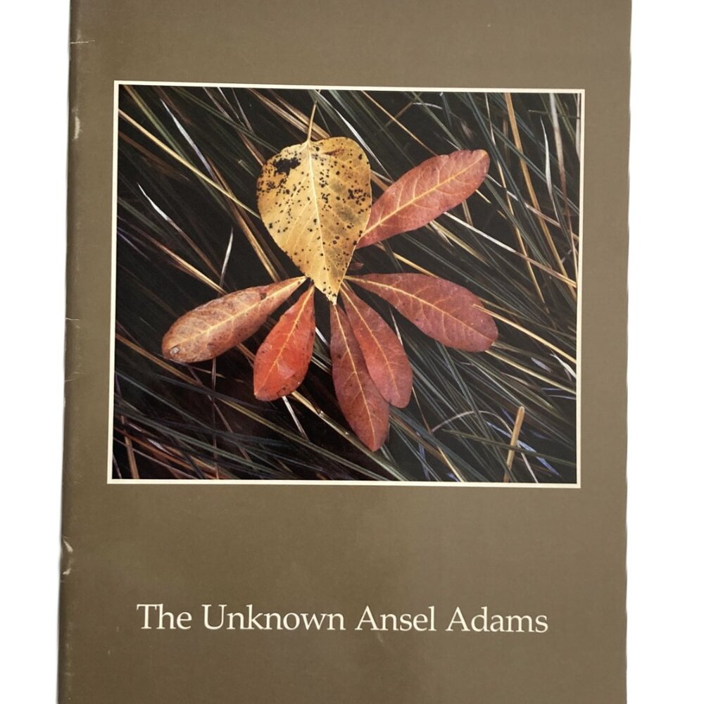 2 Ansel Adams books -The Unknown Ansel Adams by James Alinder | 1st Edition 1982